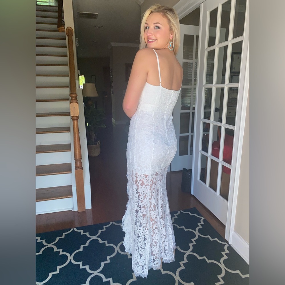 Lace Tail Dress
